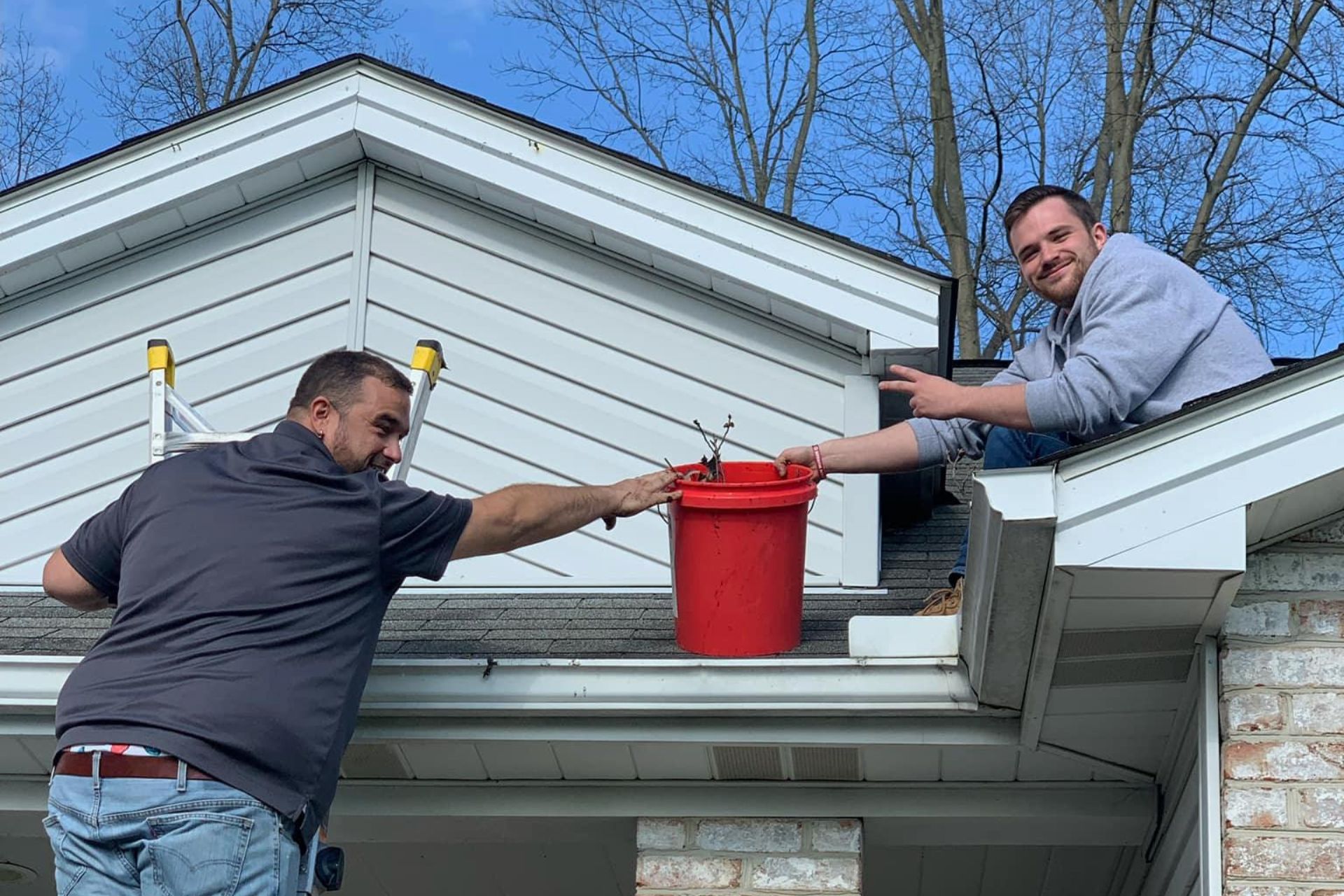 Commercial exterior services by J&K Exteriors, North Canton, OH