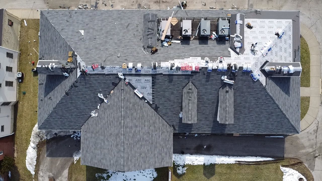 Roof inspection and assessment by J&K Exteriors in Stark County, OH