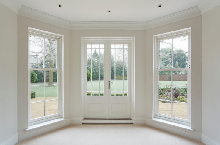Bay window installation by J&K Exteriors