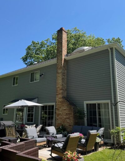Siding replacement project on a Northeast Ohio home, photo 4