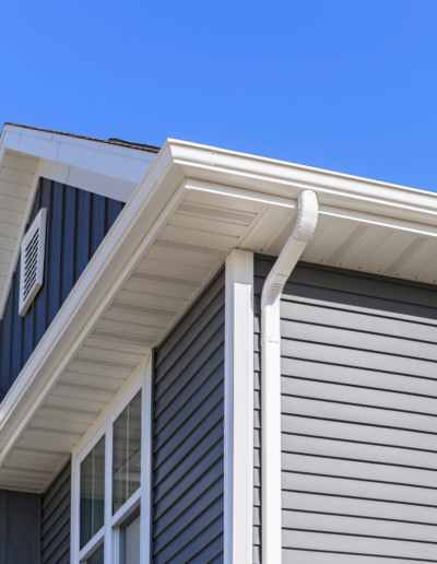 Recent gutter installation project on a Stark County, OH home